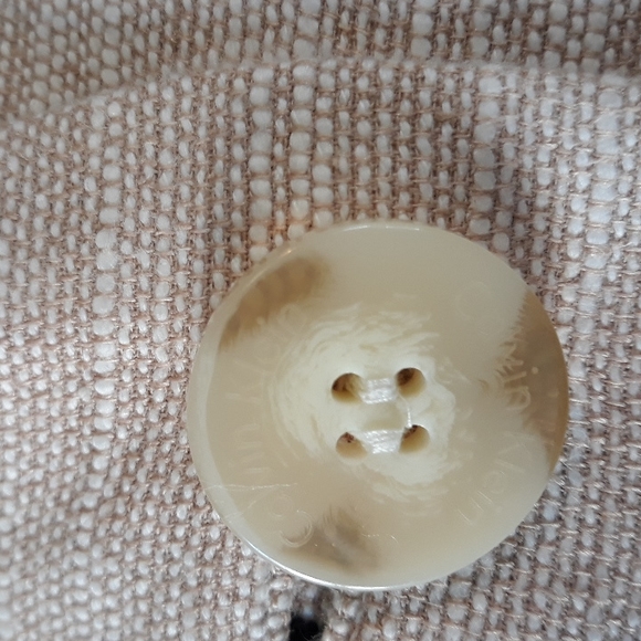 Calvin Klein/Single Button Front Cropped Blazer - Picture 10 of 11